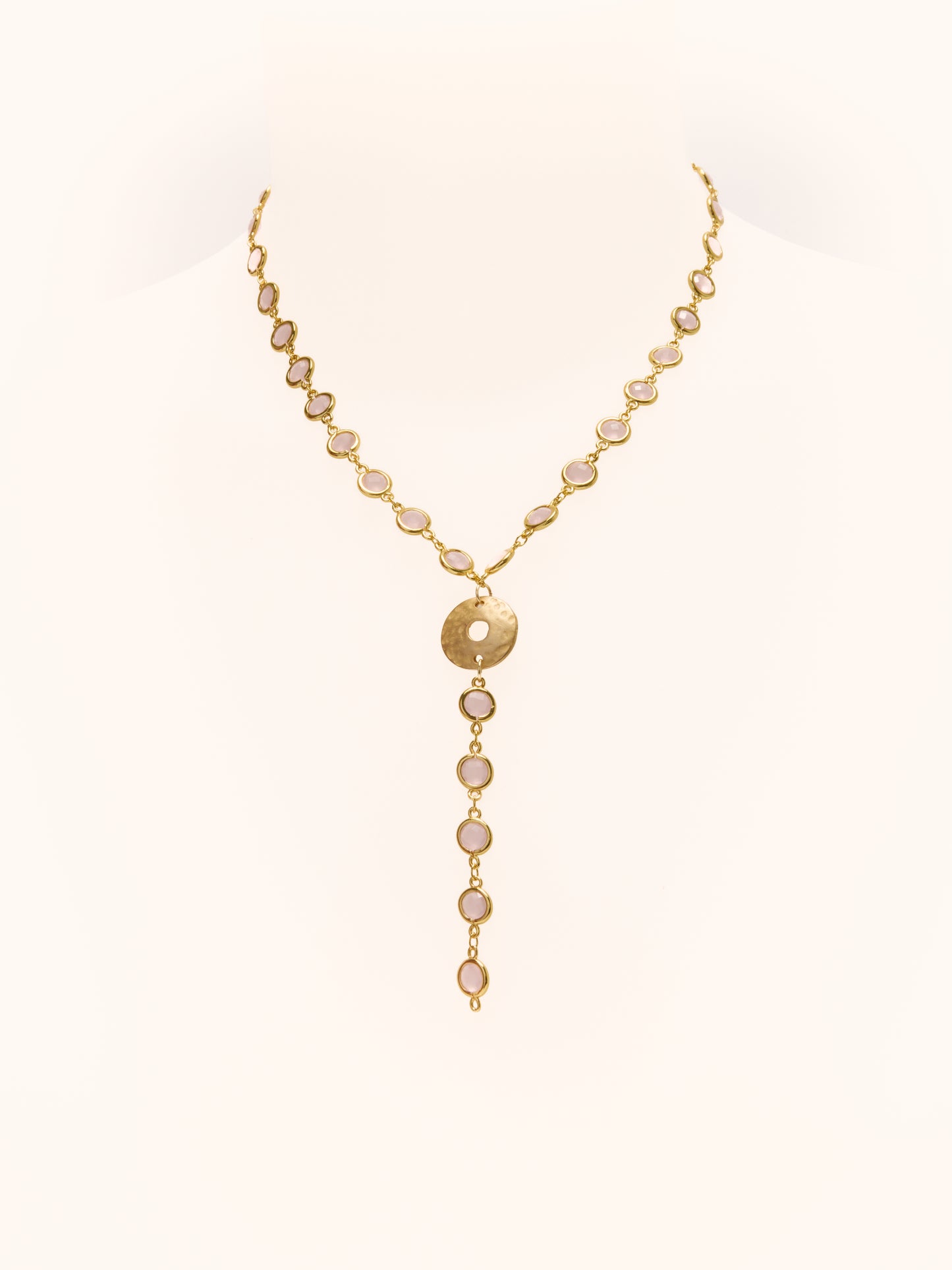 Collana Aura Rosa Chiaro