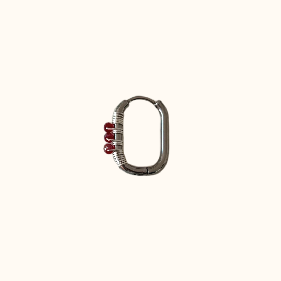 Mini Amalfi Rectangular Silver