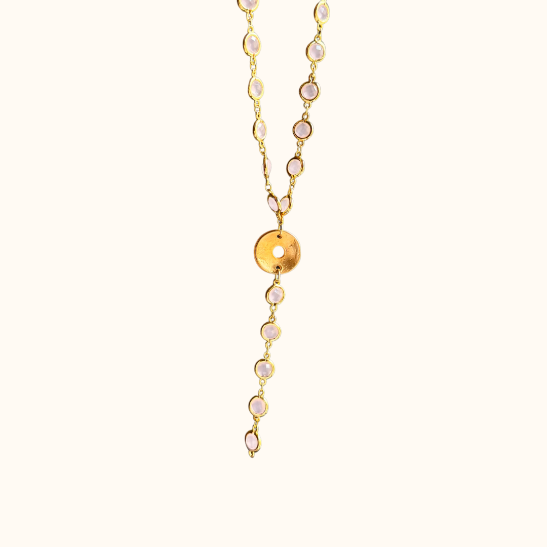 Collana Aura Rosa Chiaro