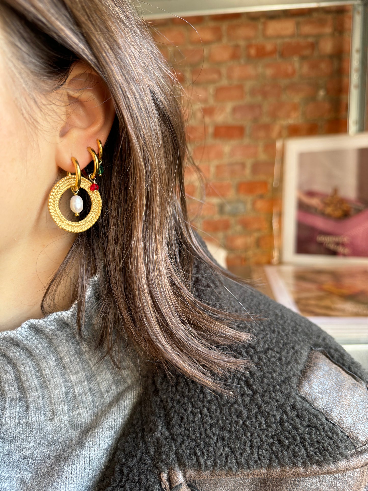 Orecchini Composti alla Greca