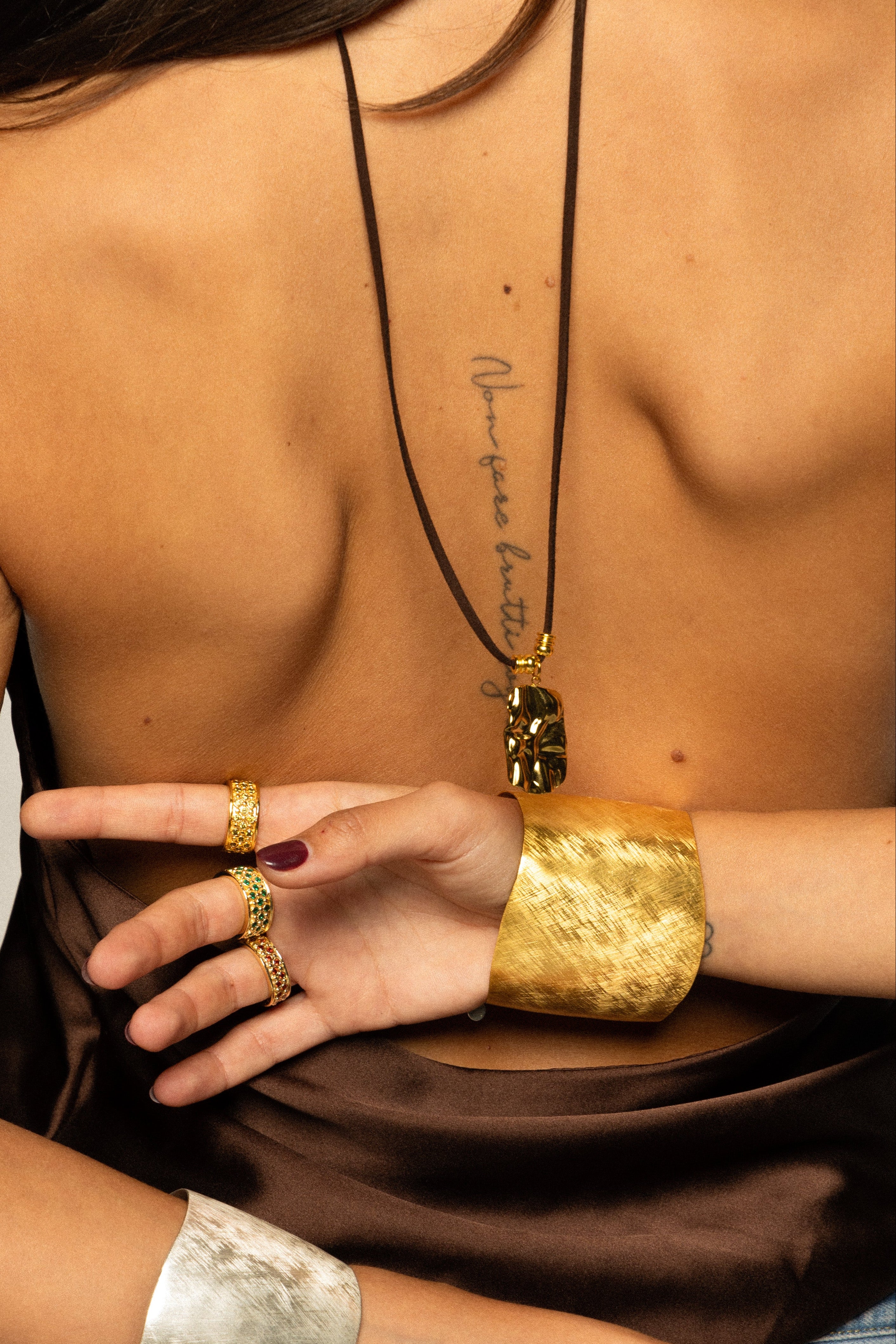 Smorfiosetto Moneta Chunky Oro