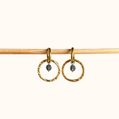 Thin Circle Compound Earrings