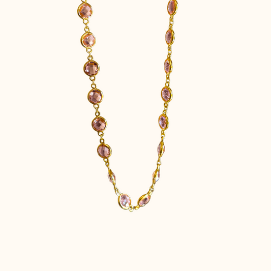 Aura Choker Rosa