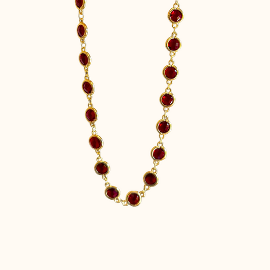 Aura Choker Mini Rosso