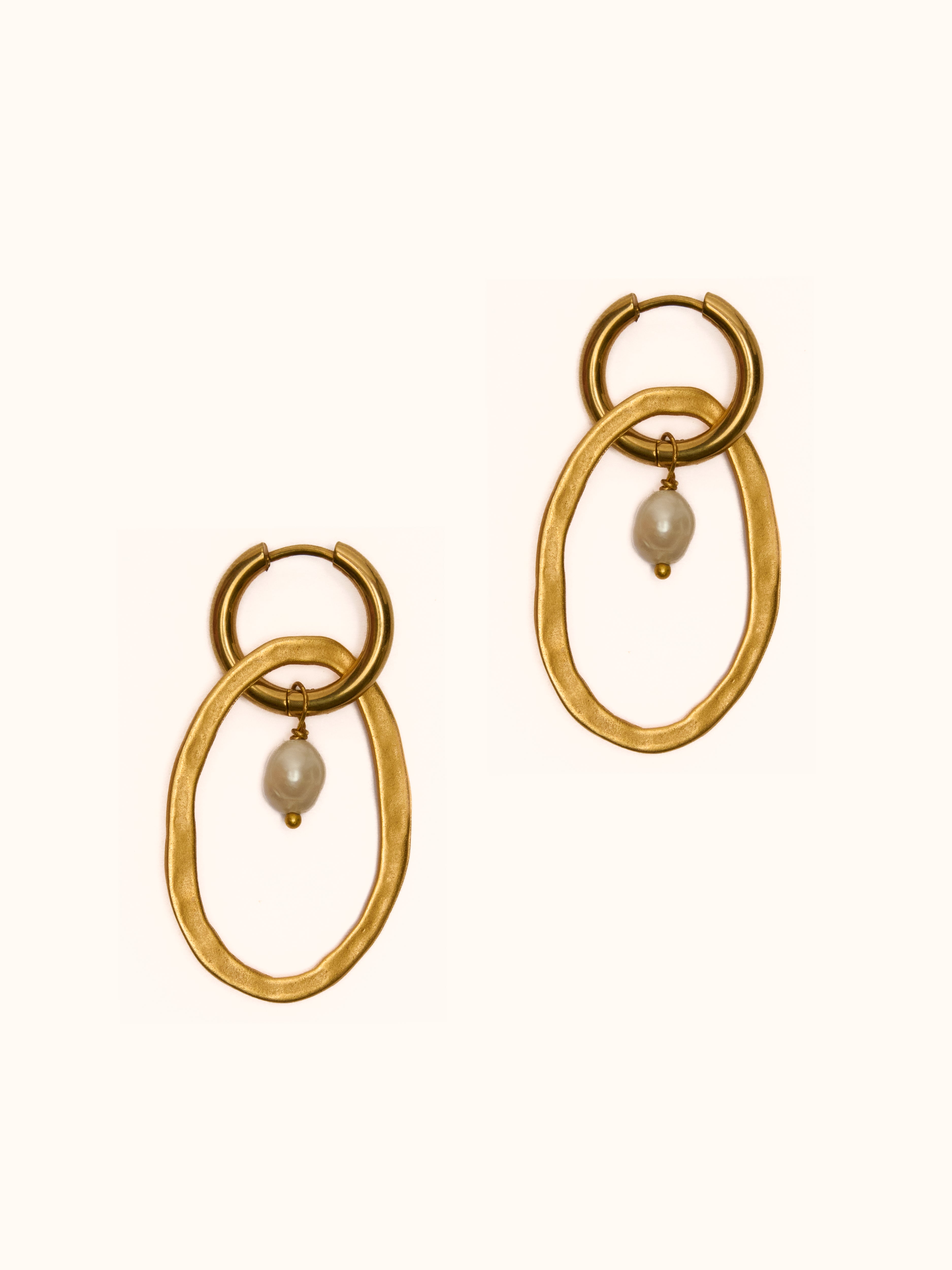 Orecchini Composti con Ovale