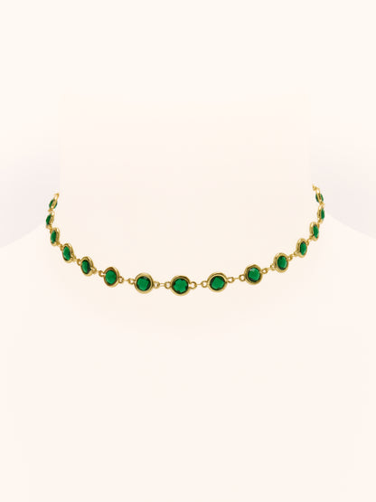 Choker Aura Verde