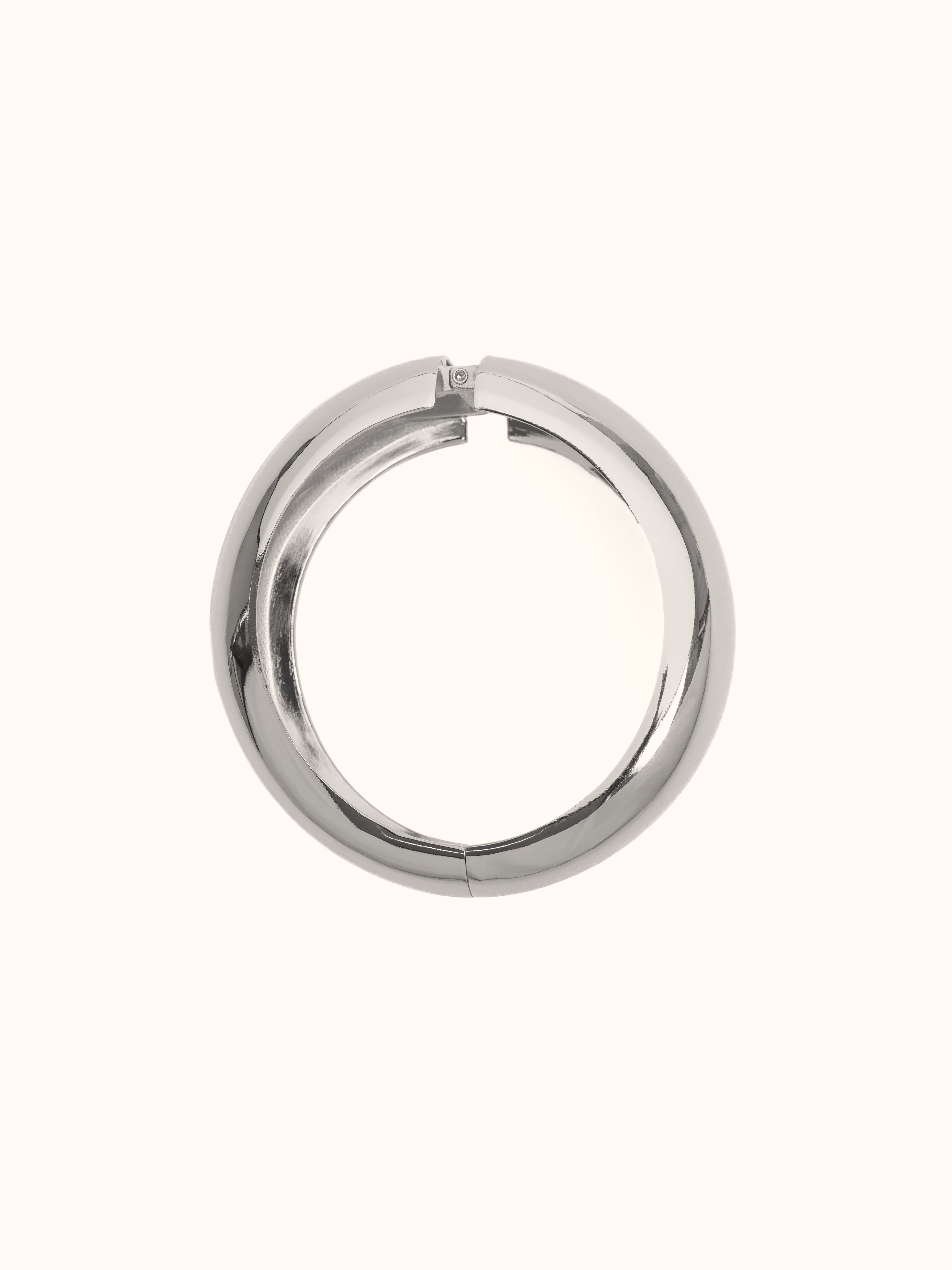 Bangle Onda Spessa Argento