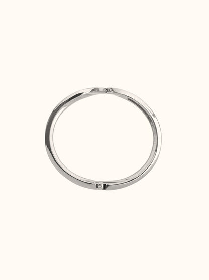Bangle Fascia Argento
