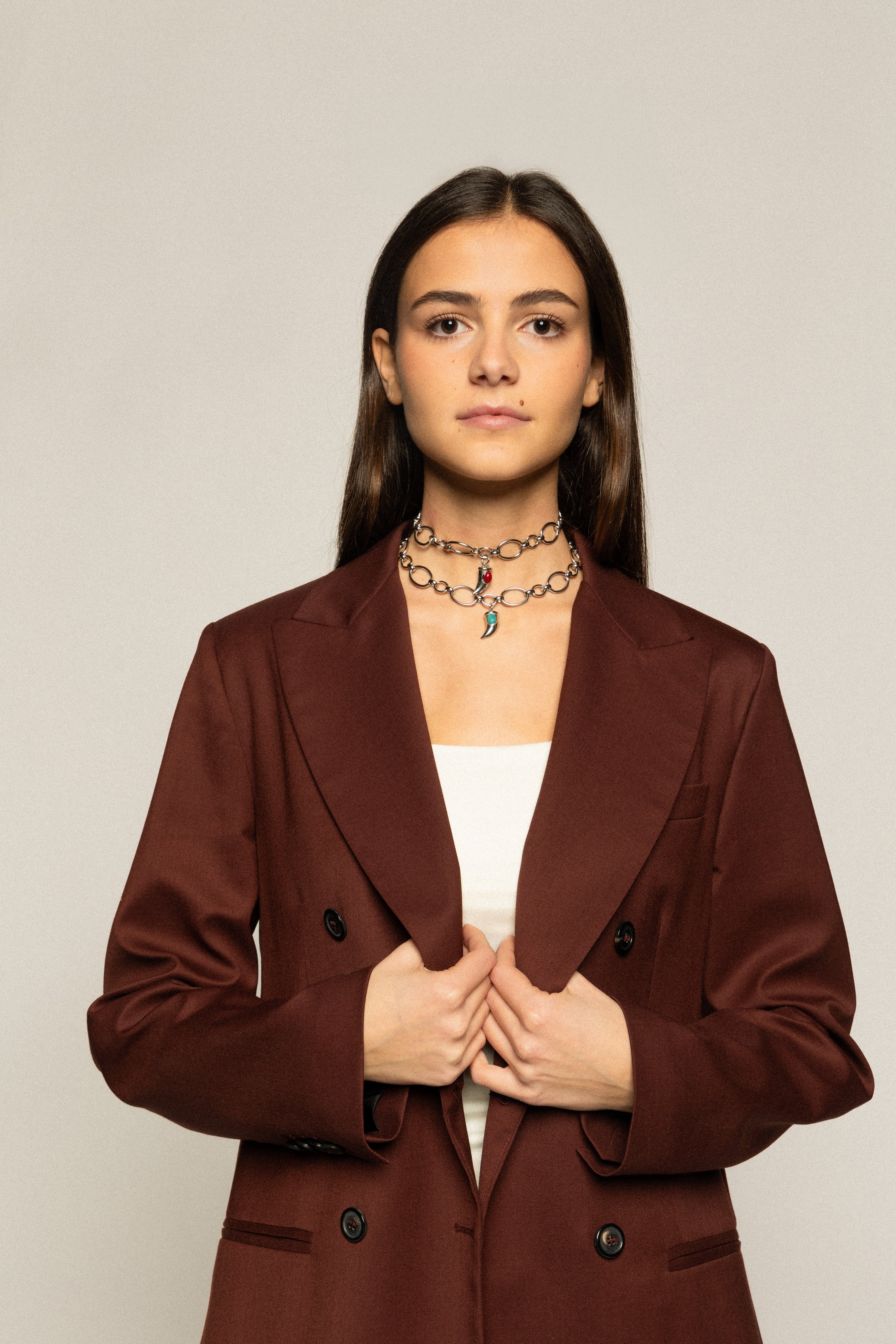 Choker Legame Argento