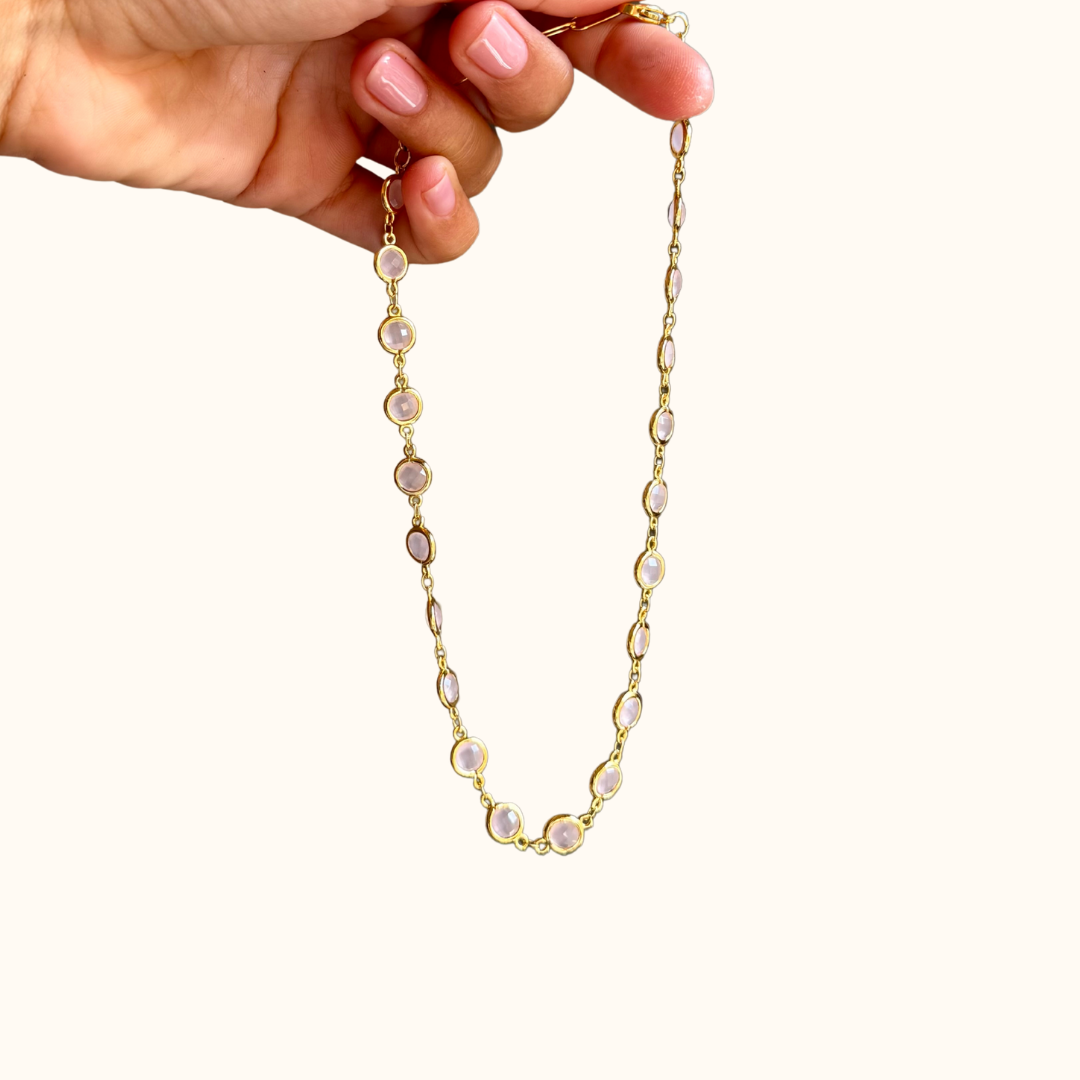 Choker Aura Rosa Chiaro
