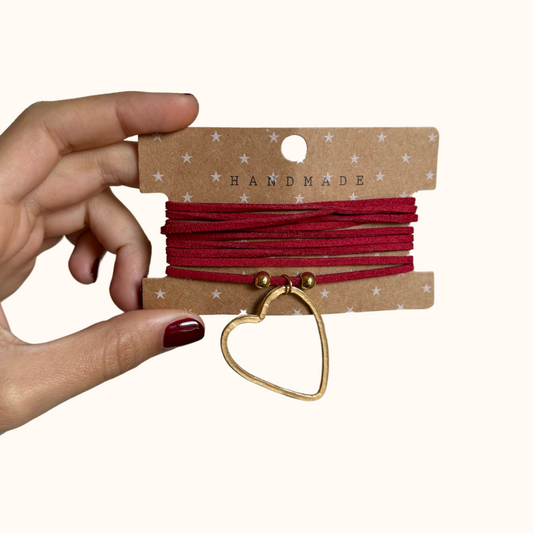 Smorfiosetto Cuore Sottile Ottone