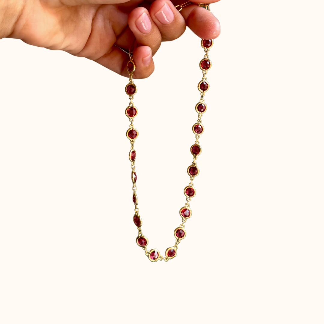 Choker Aura Rosso Fragola