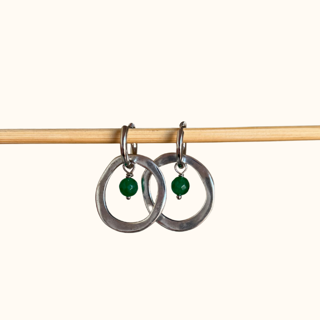 Orecchini Composti Classici Argento