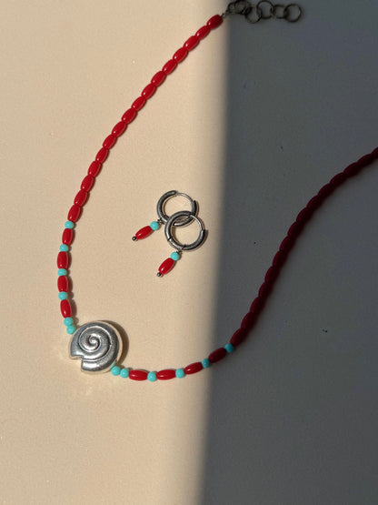 Orecchini Coralé Argento