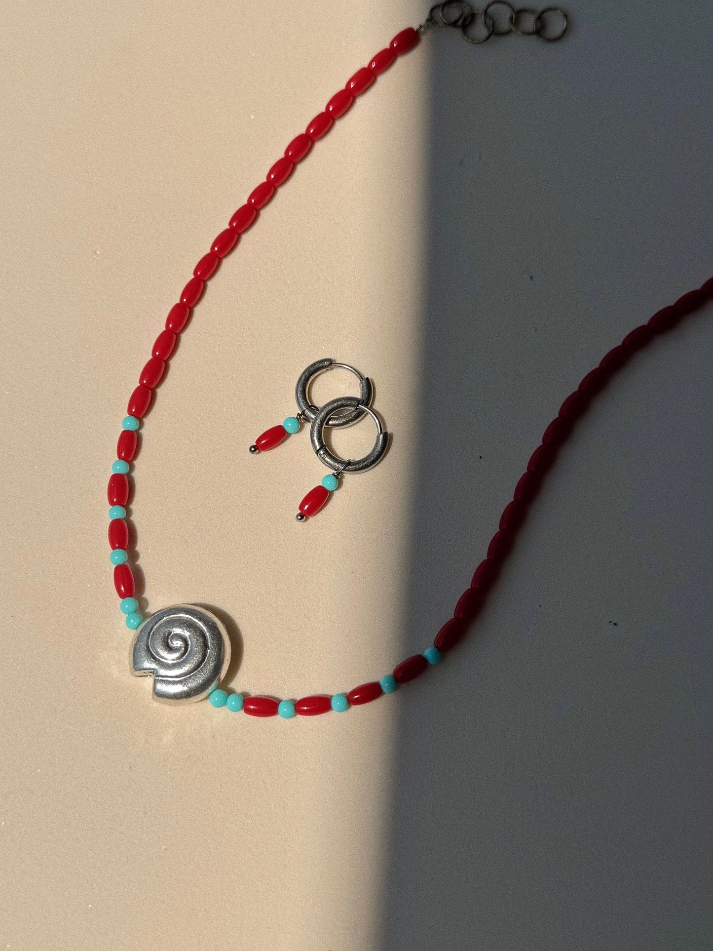 Orecchini Coralé Argento