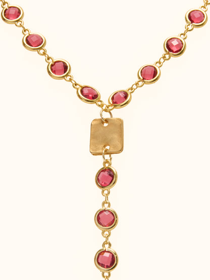 Collana Aura Rosso Fragola