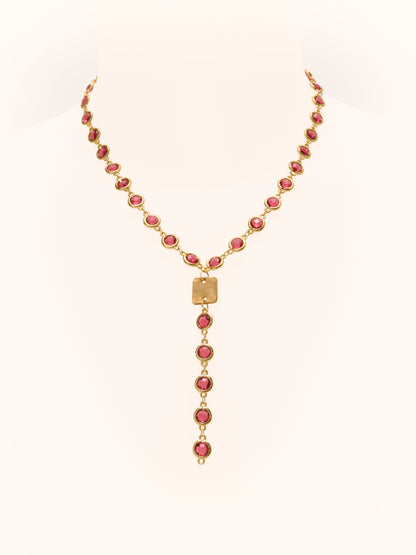 Collana Aura Rosso Fragola