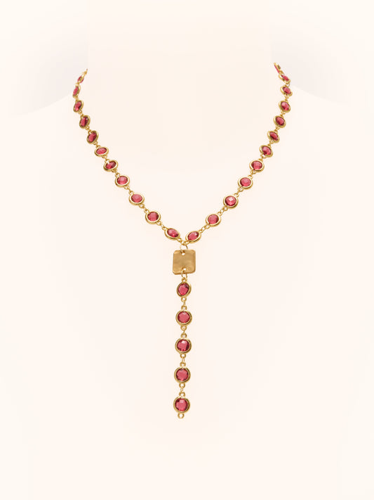 Collana Aura Rosso Fragola