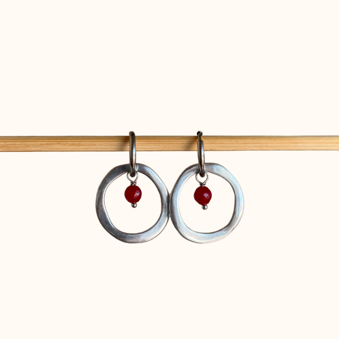 Orecchini Composti Classici Argento