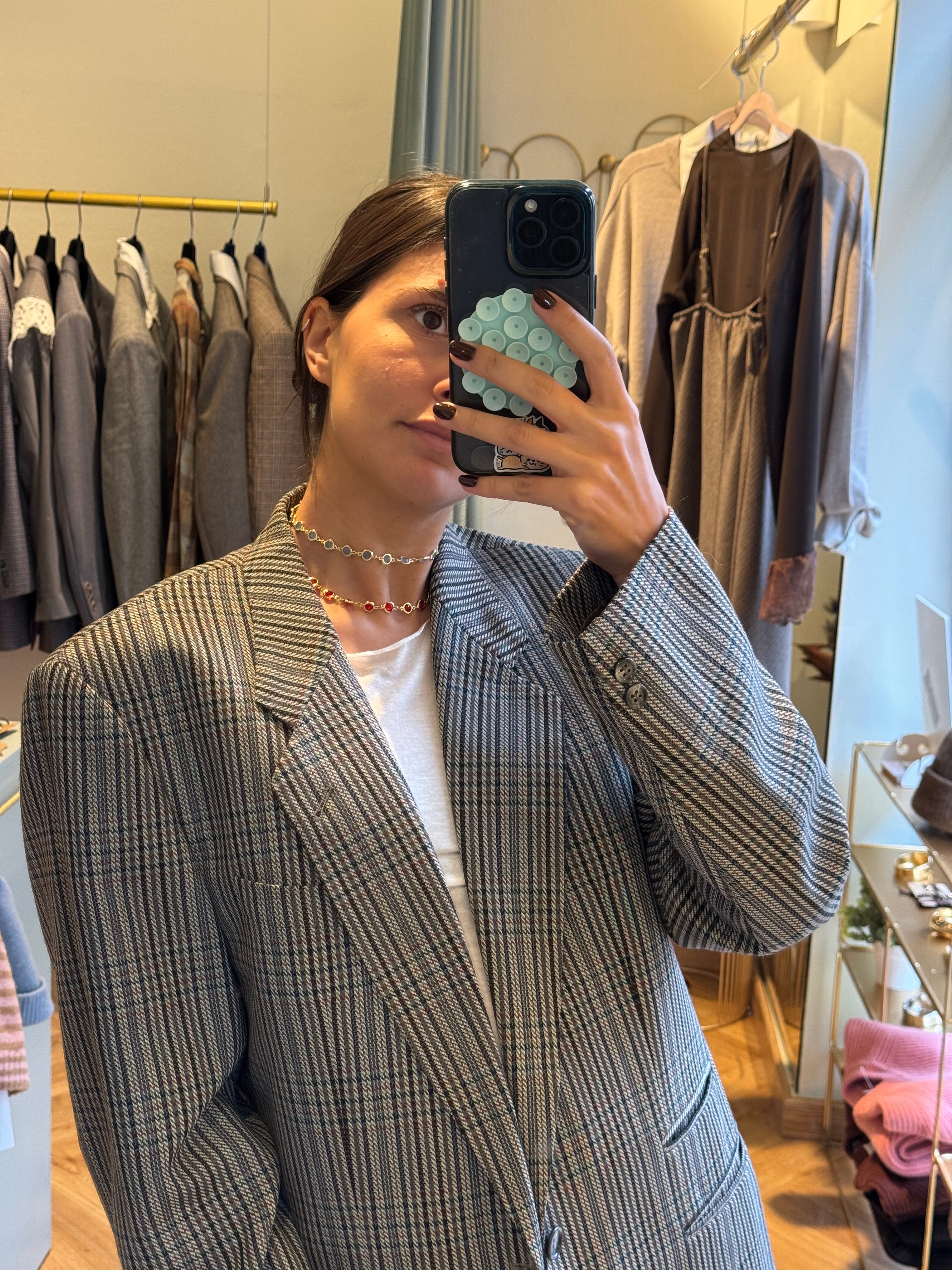 Choker Aura Rosso Mela Candita Oro