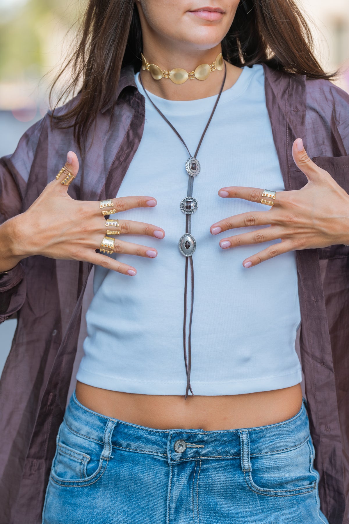 Collana Triple Slider