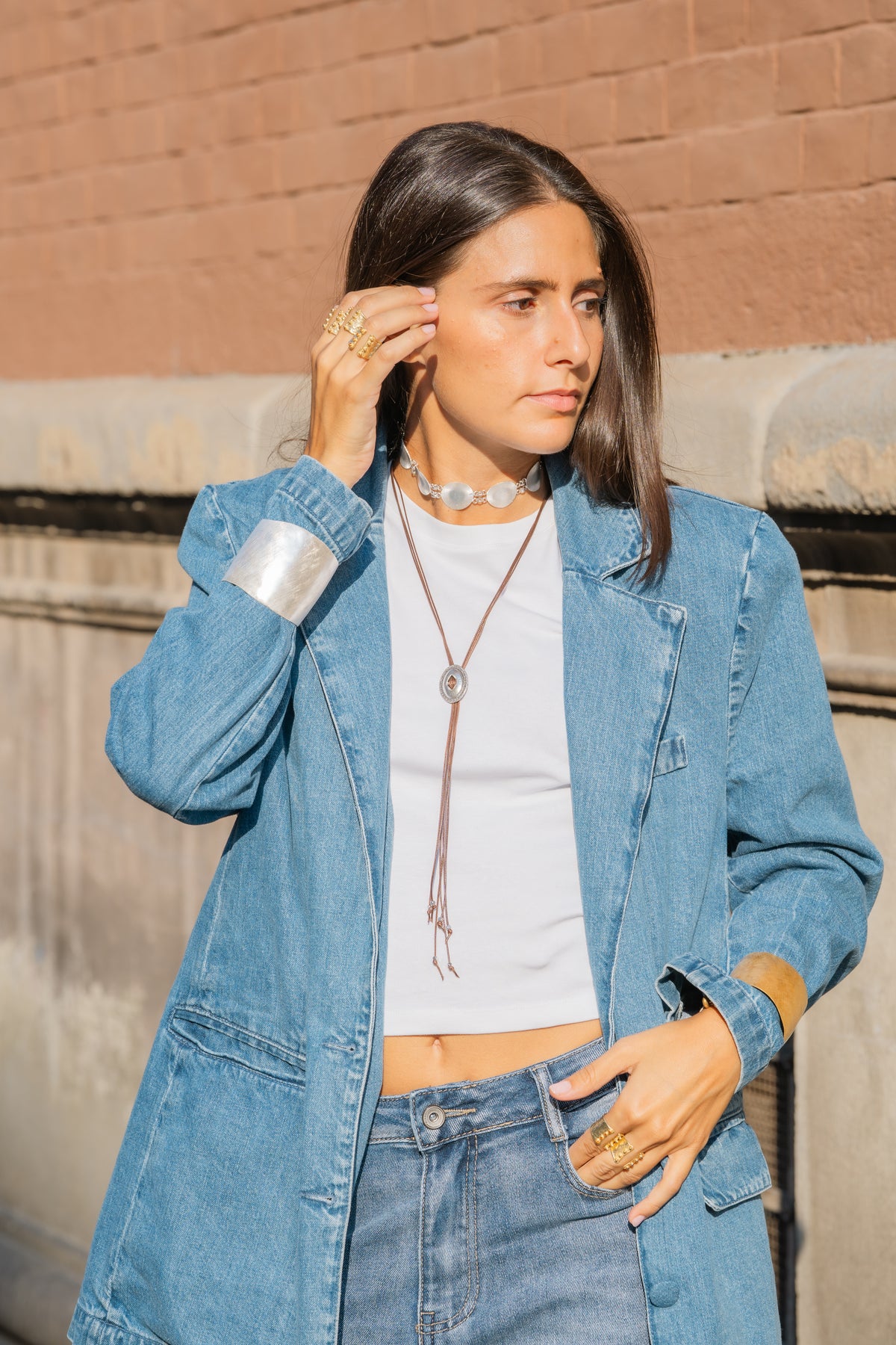 Collana Fringe Slider