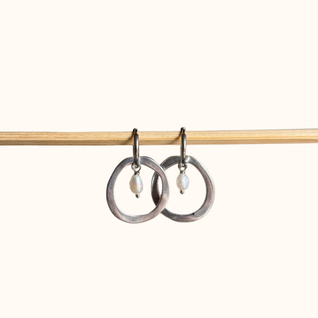 Orecchini Composti Classici Argento