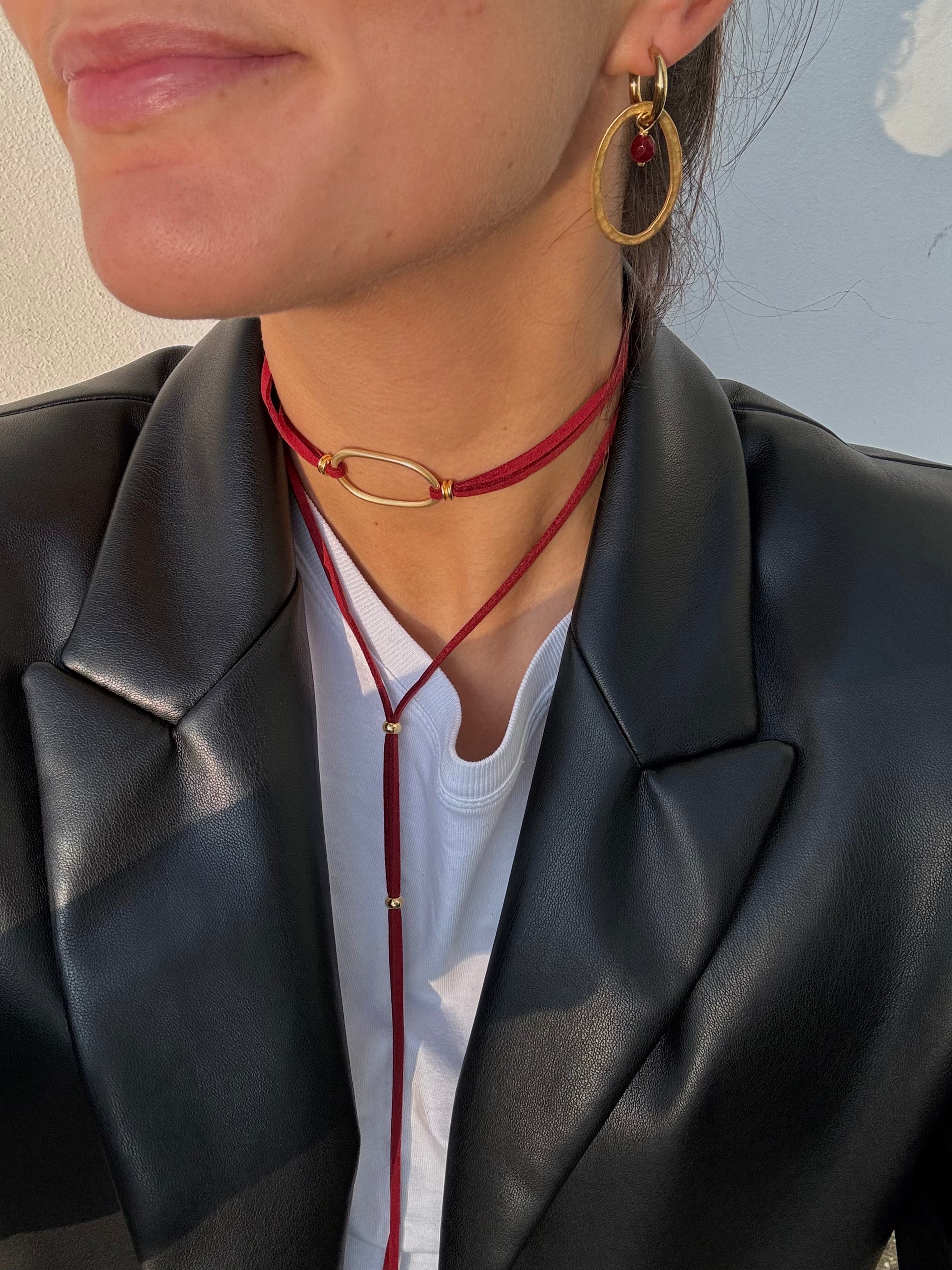 Orecchini Composti con Ovale