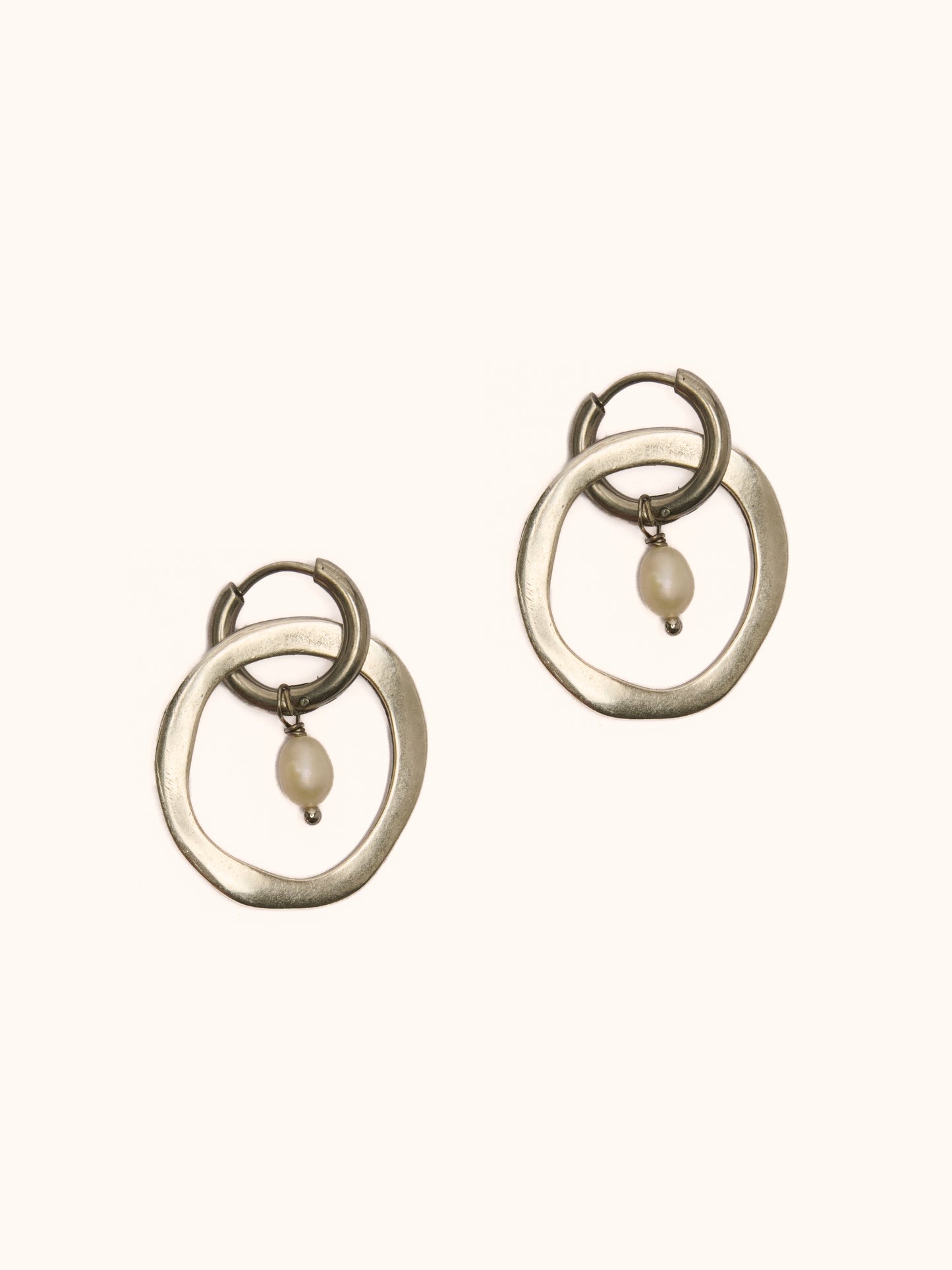 Orecchini Composti Classici Argento