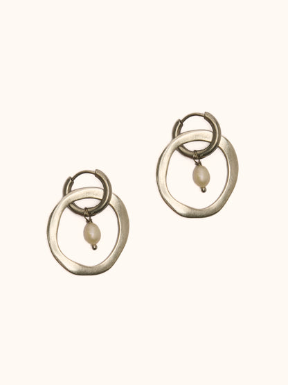 Orecchini Composti Classici Argento