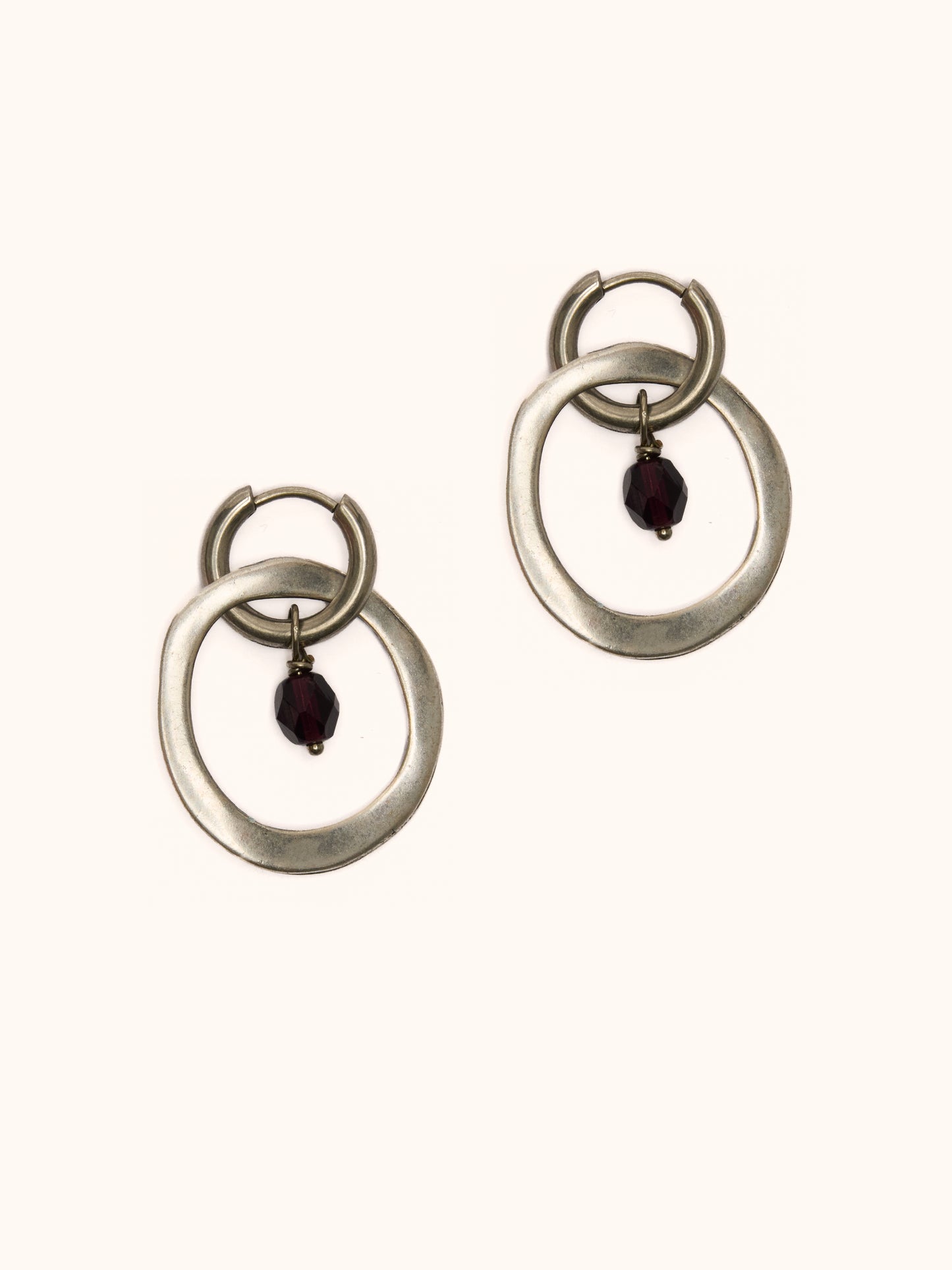 Orecchini Composti Classici Argento