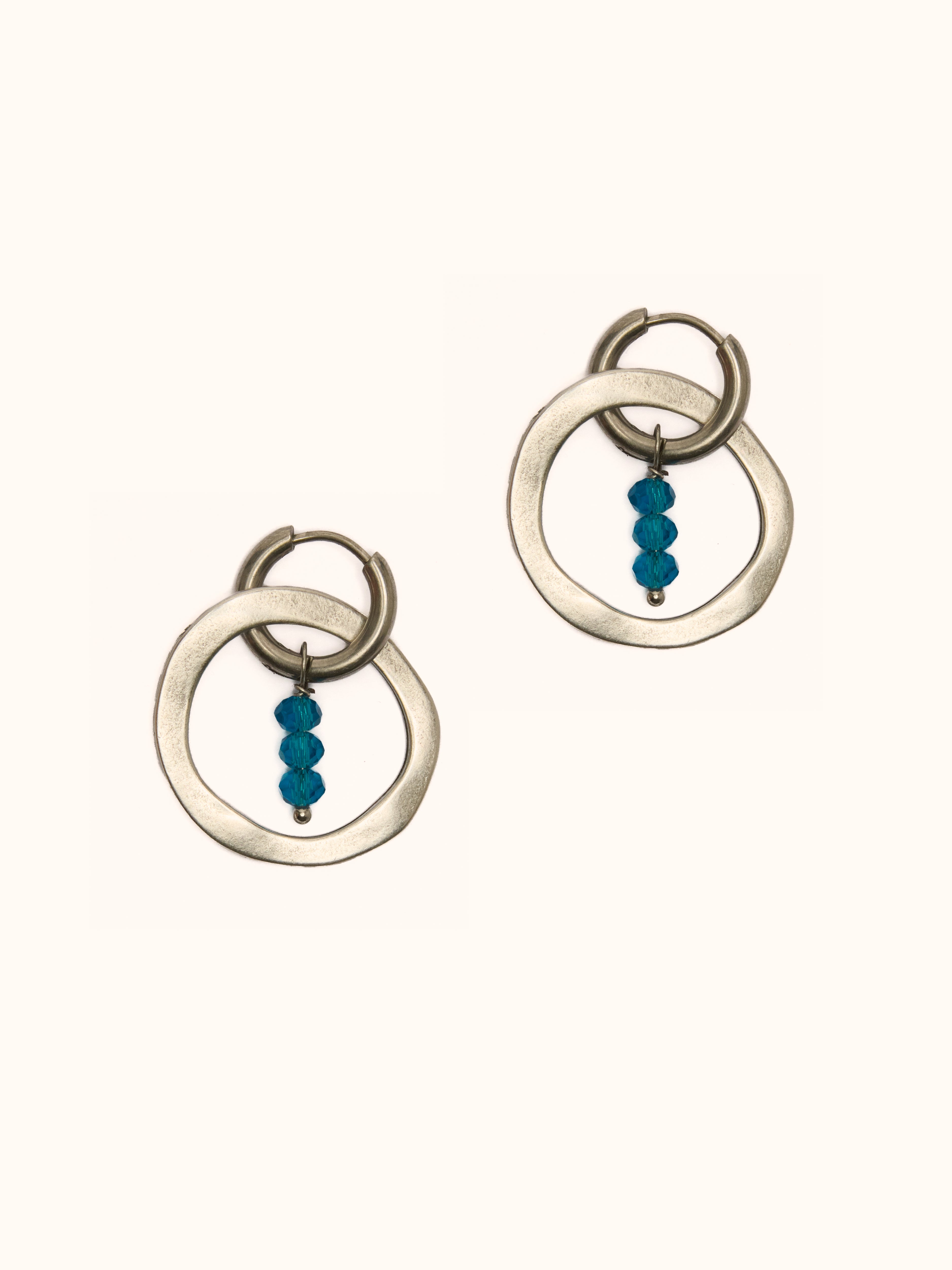 Orecchini Composti Classici Argento