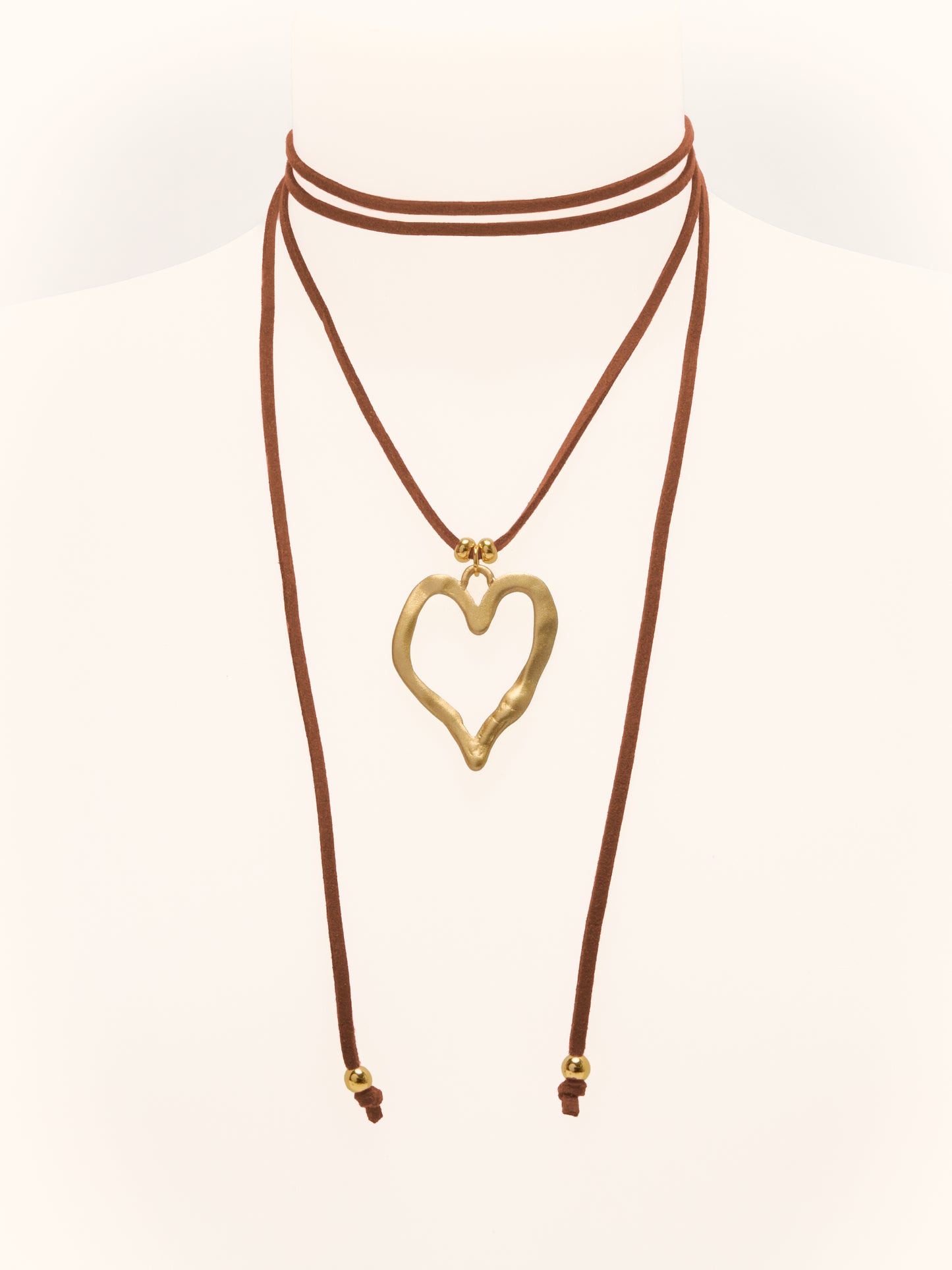 Smorfiosetto Cuore Spesso Ottone