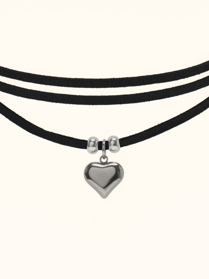 Smorfiosetto Cuore Argento