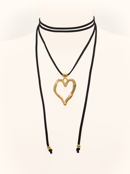 Smorfiosetto Cuore Spesso Ottone